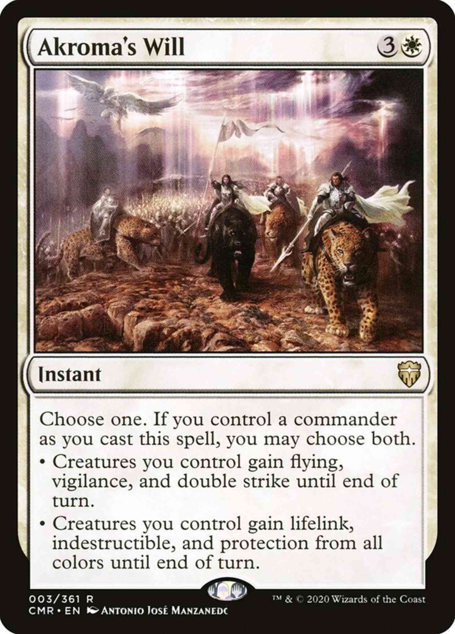 Akroma's Will [3] [Commander Legends] [Non-Foil]