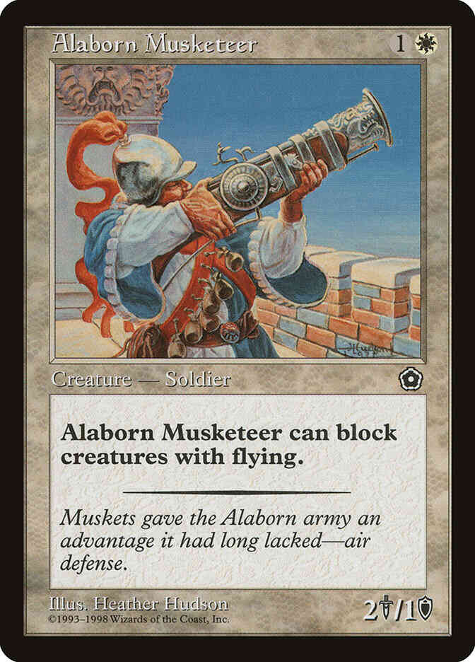 Alaborn Musketeer [3] [Portal Second Age] [Non-Foil]