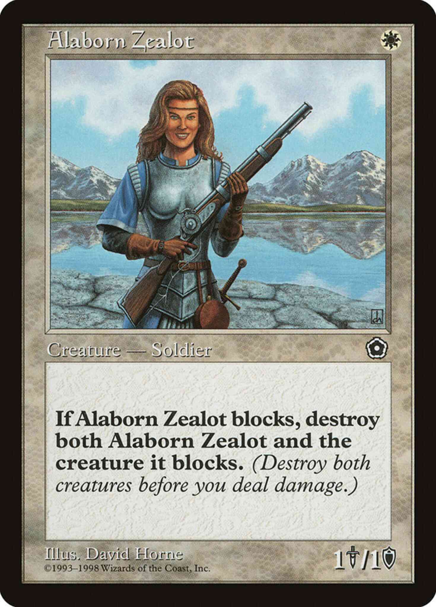 Alaborn Zealot [6] [Portal Second Age] [Non-Foil]
