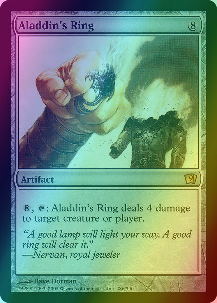 Aladdin's Ring [286x] [Ninth Edition] [Foil]