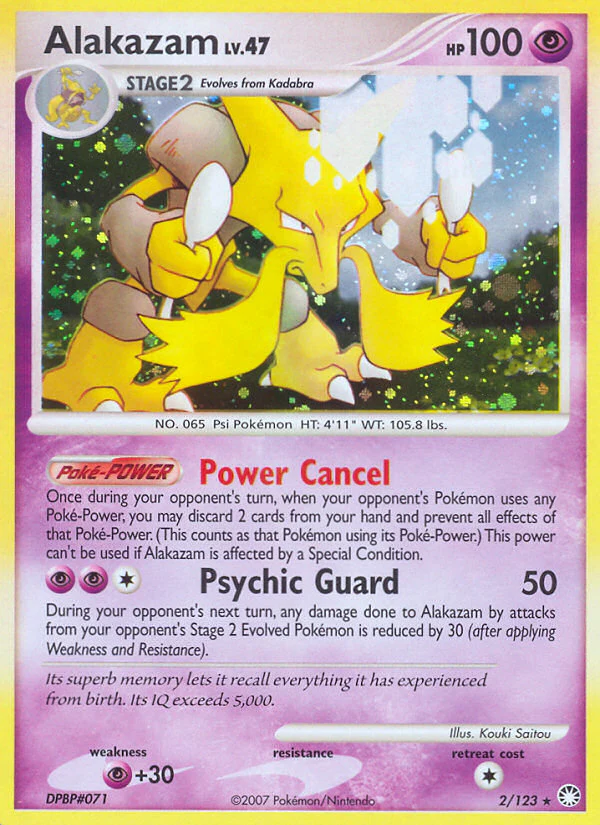 Alakazam - 2/123 - Rare Holo [dp2-2] [Holo]
