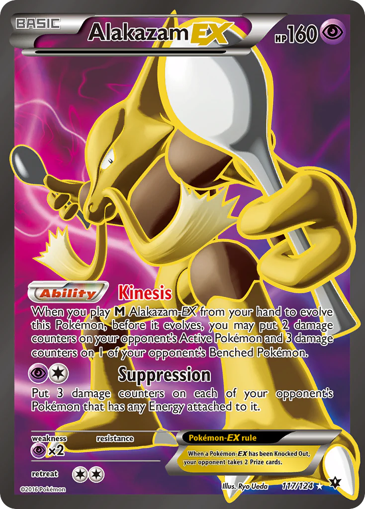 Alakazam-EX - 117/124 - Rare Ultra [xy10-117] [Ultra]