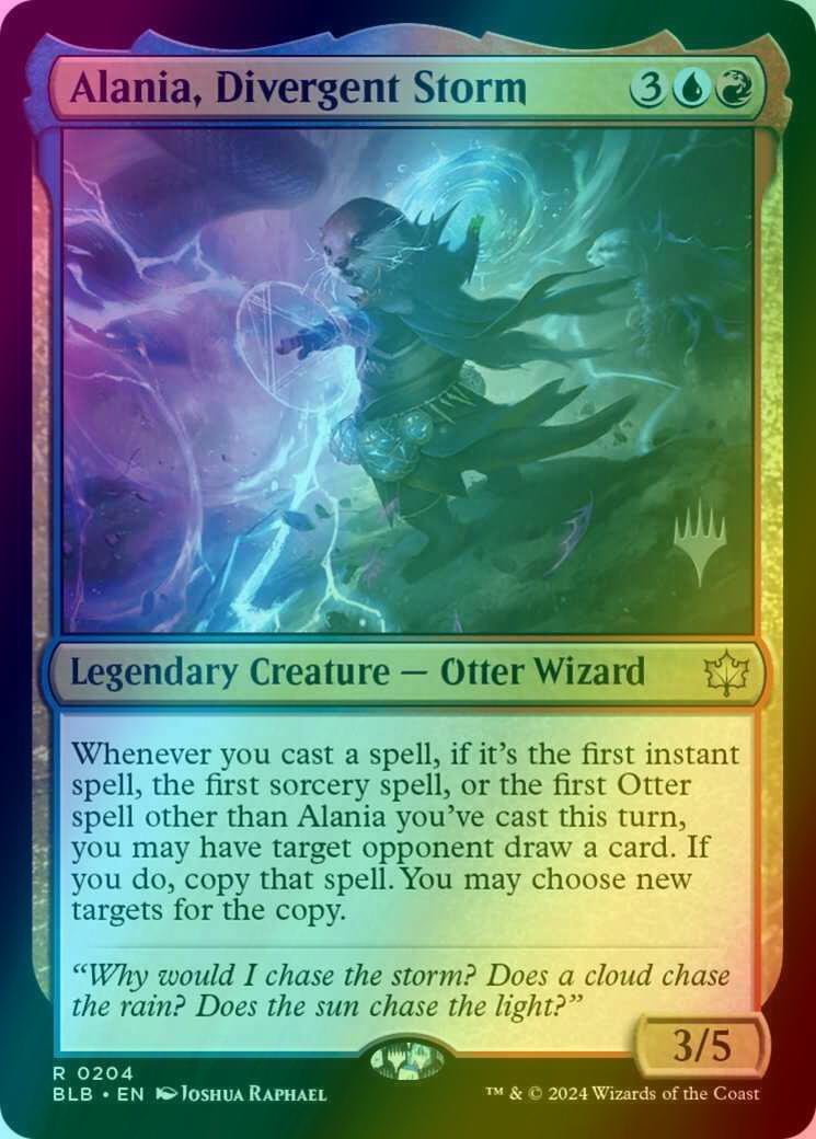 Alania, Divergent Storm [204p] [Promo Pack] [Bloomburrow: Promos] [Foil]