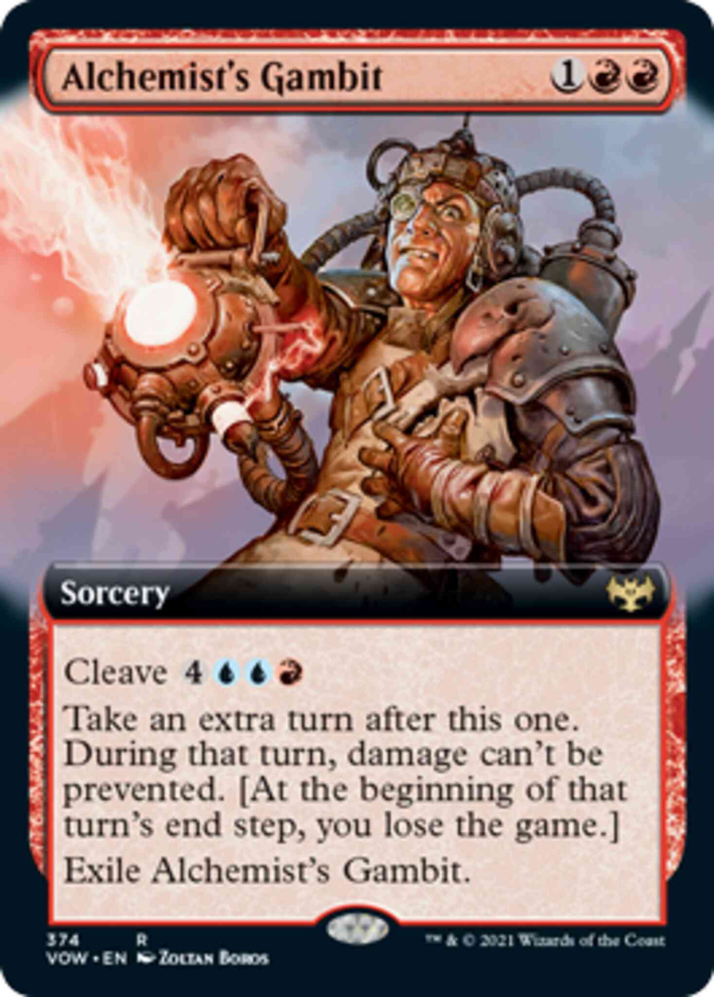 Alchemist's Gambit [374] [Extended Art] [Innistrad: Crimson Vow] [Non-Foil]