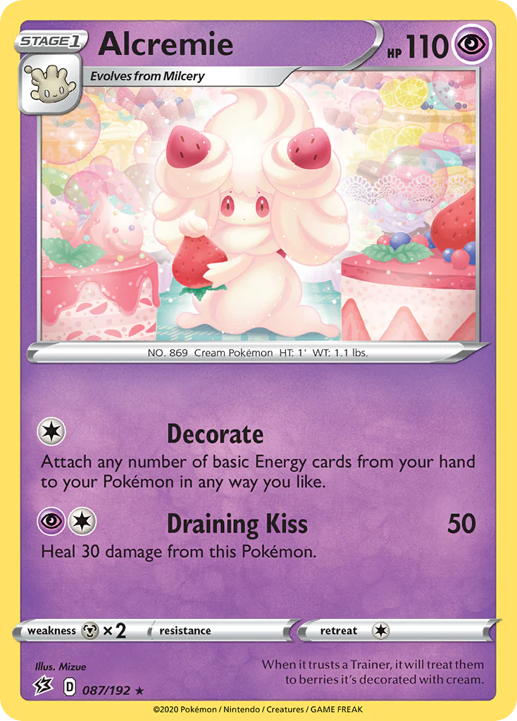 Alcremie - 087/192 - Rare [swsh2-087] [Non-Holo]