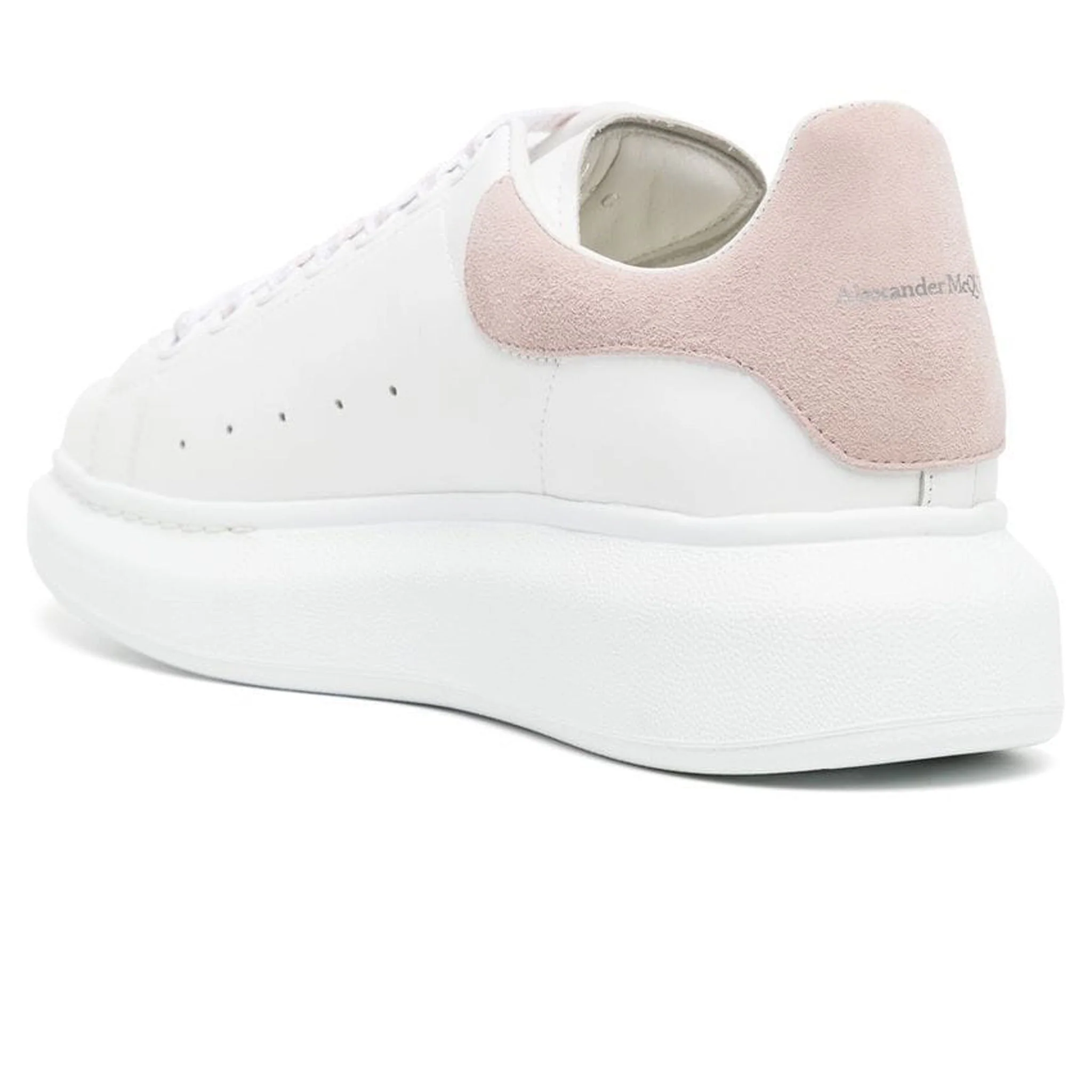 Alexander Mcqueen Raised Sole White Pink Sneaker - Image 3