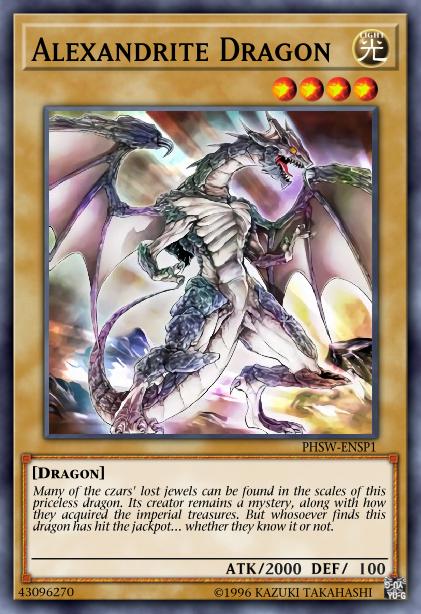Alexandrite Dragon - YS15-ENF01 - Common - 1st Edition