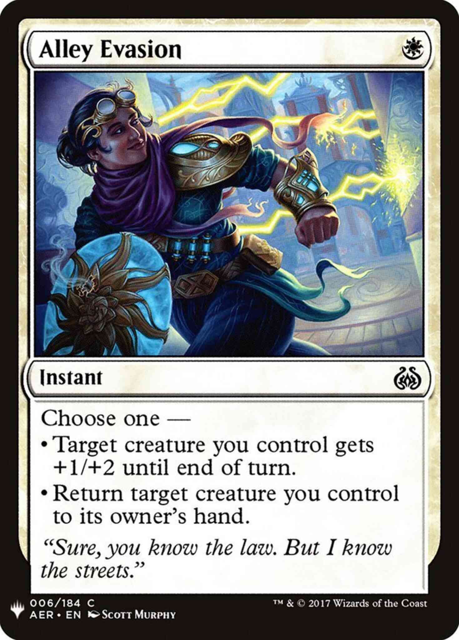 Alley Evasion [AER-6] [The List] [Non-Foil]