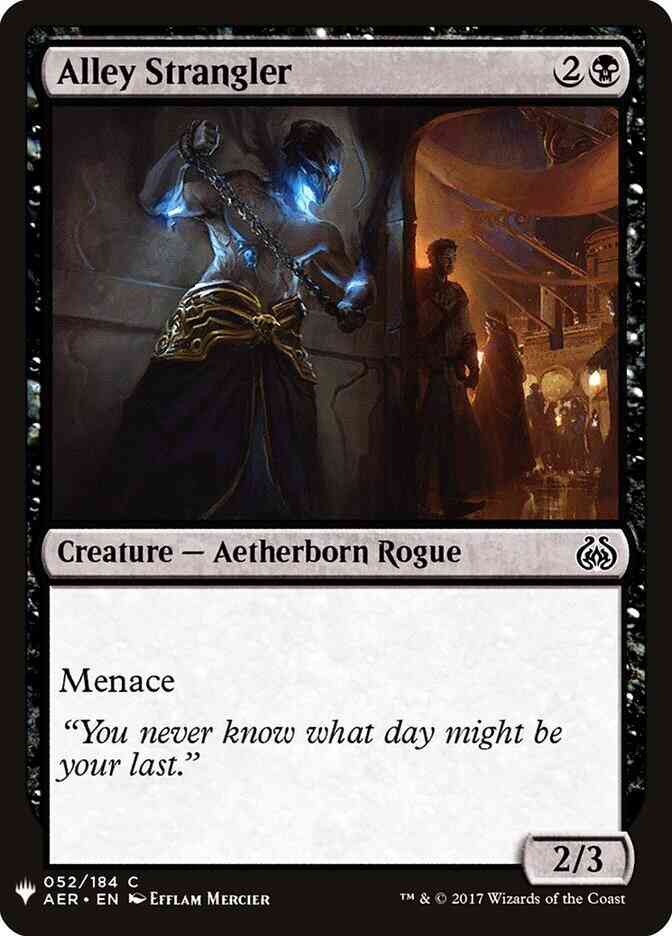 Alley Strangler [AER-52] [The List] [Non-Foil]