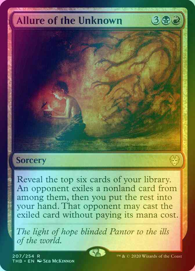Allure of the Unknown [207] [Theros Beyond Death] [Foil]