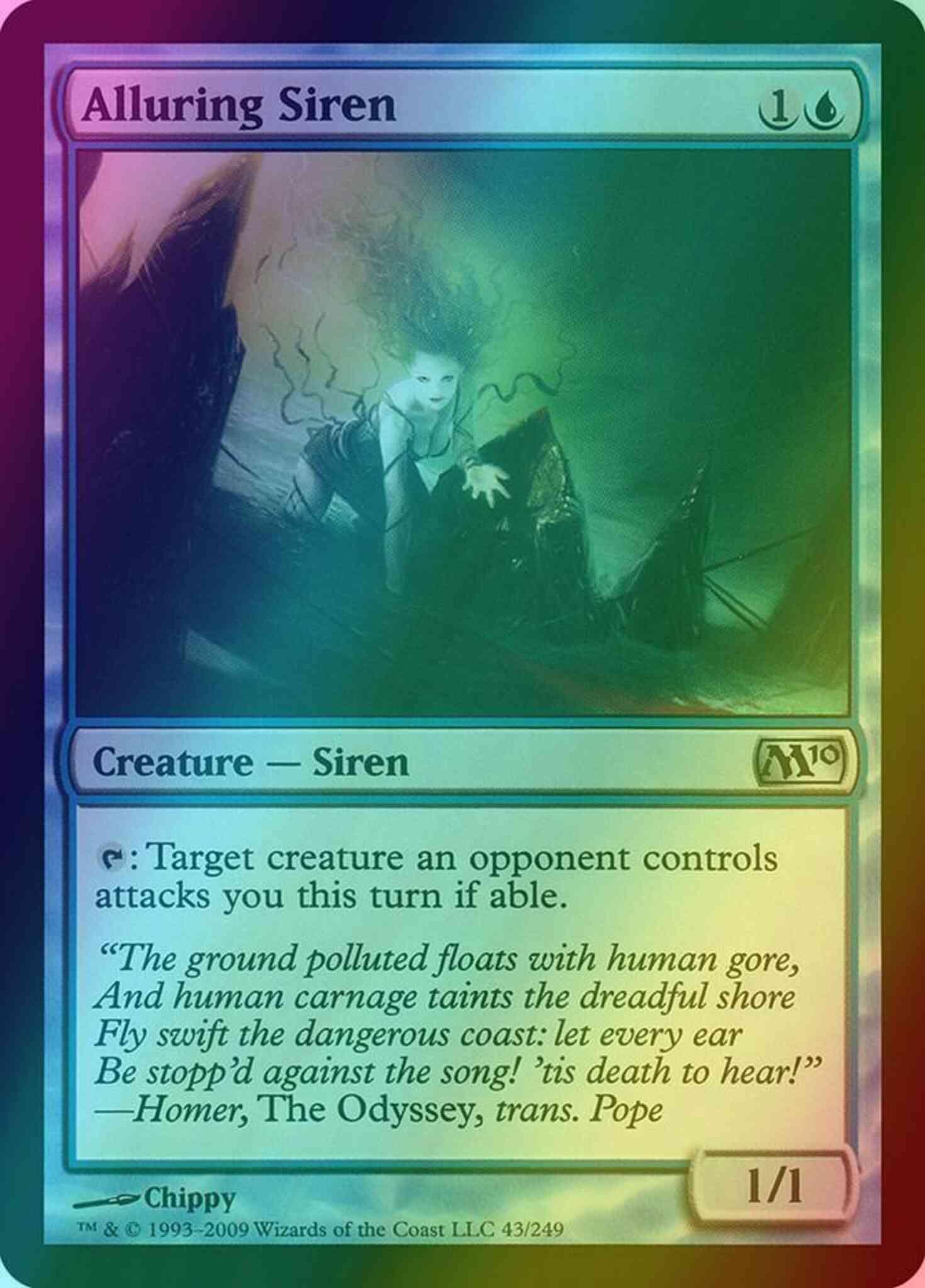 Alluring Siren [43] [Magic 2010] [Foil]