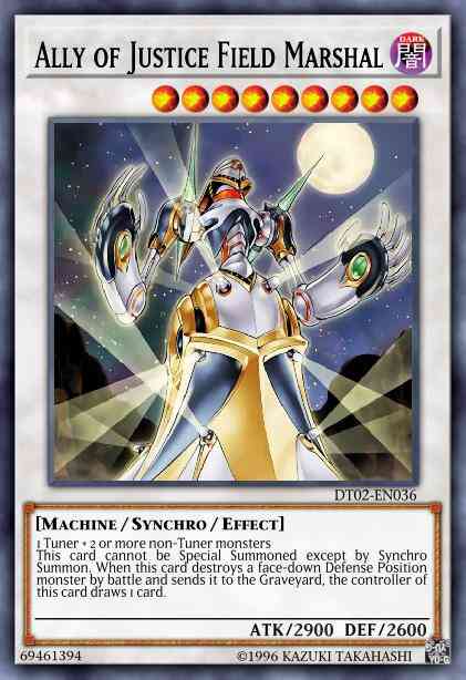 Ally of Justice Field Marshal - HA02-EN030 - Secret Rare - 1st Edition