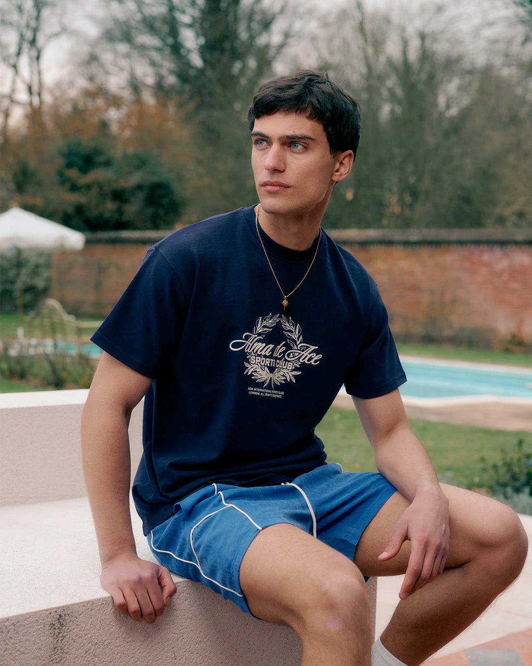 Alma De Ace Pyeto Graphic Navy T-Shirt - Image 6