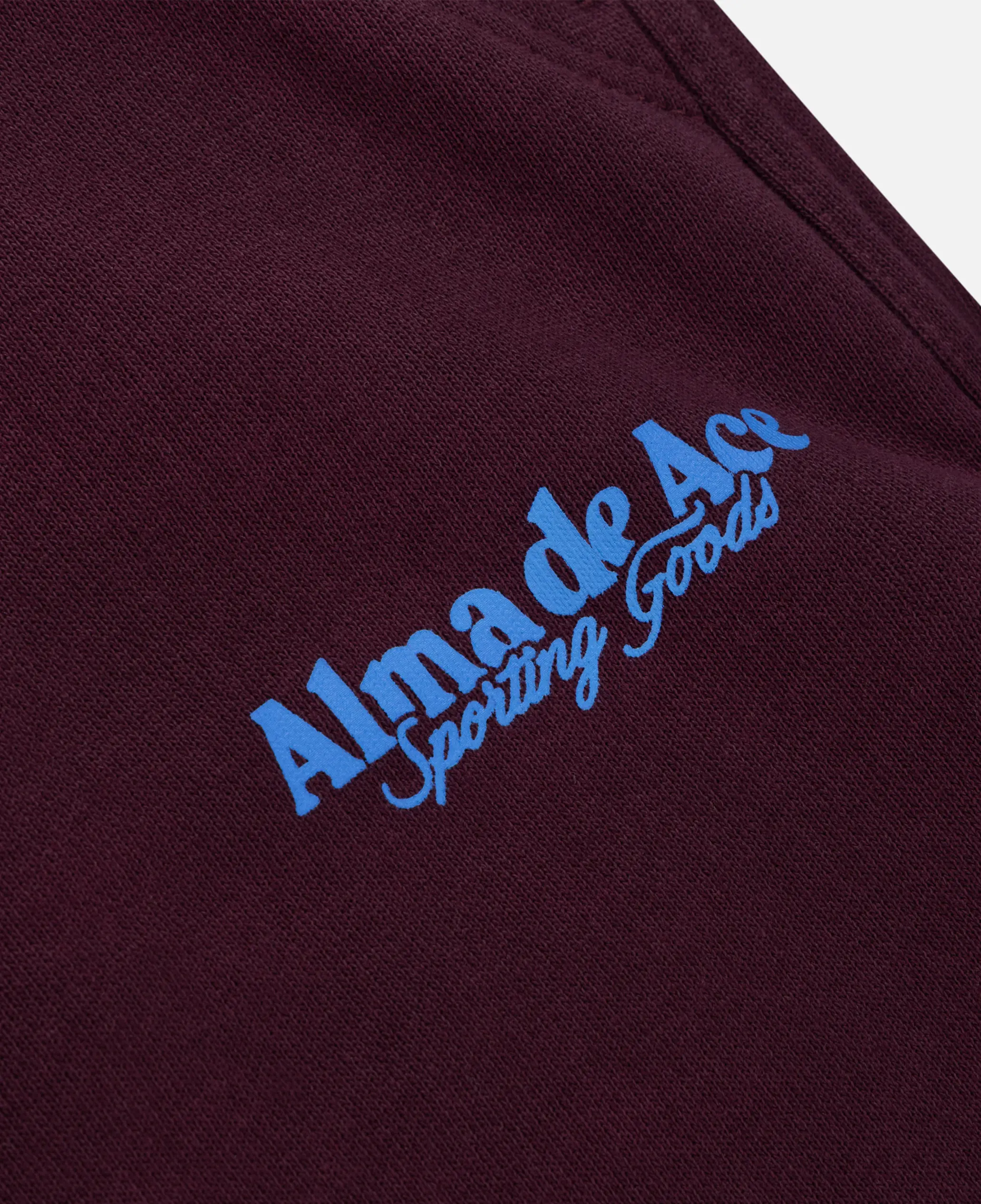 Alma De Ace Sporting Goods Burgundy Sweatpants - Image 3