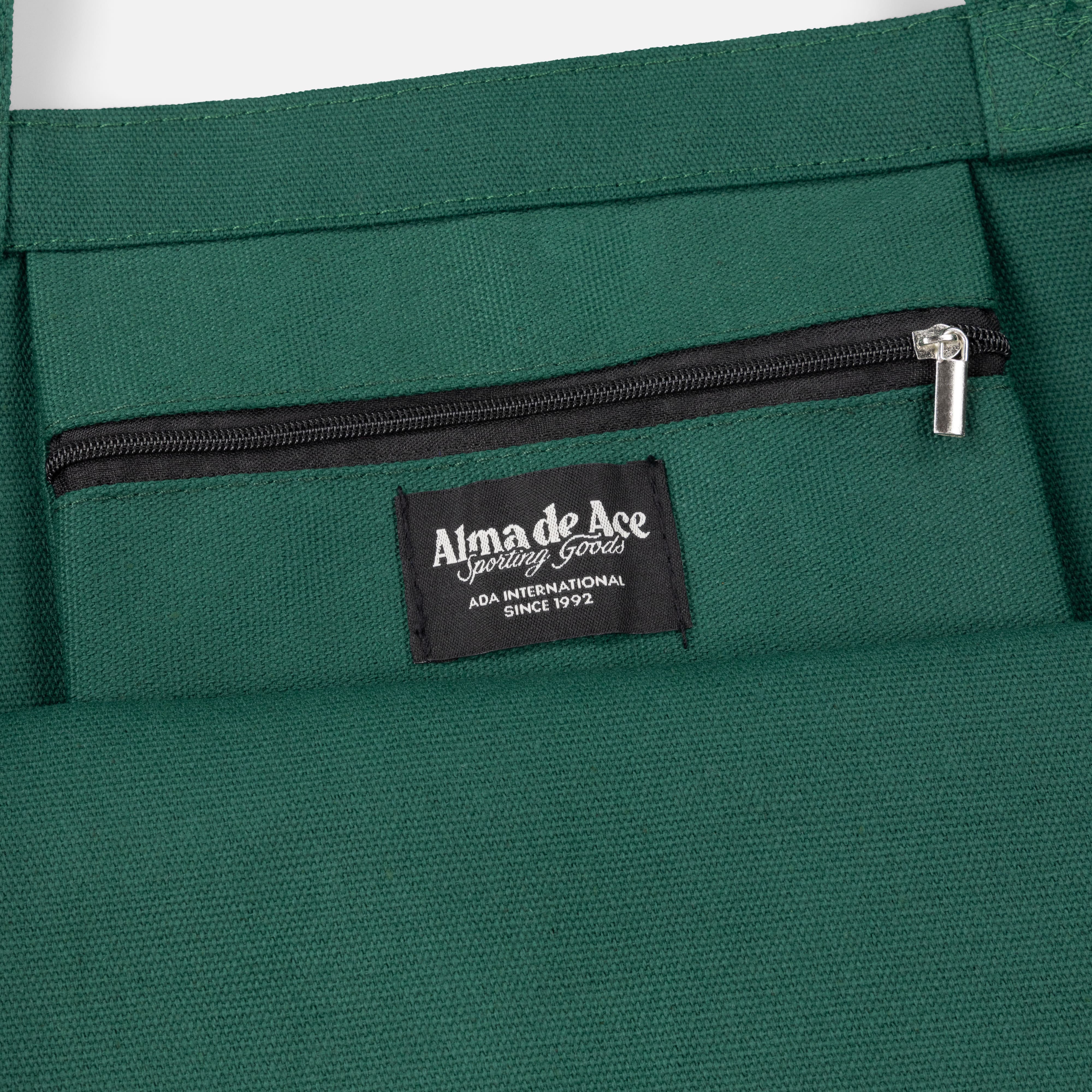 Alma De Ace Sporting Goods Forest Green Tote Bag - Image 2