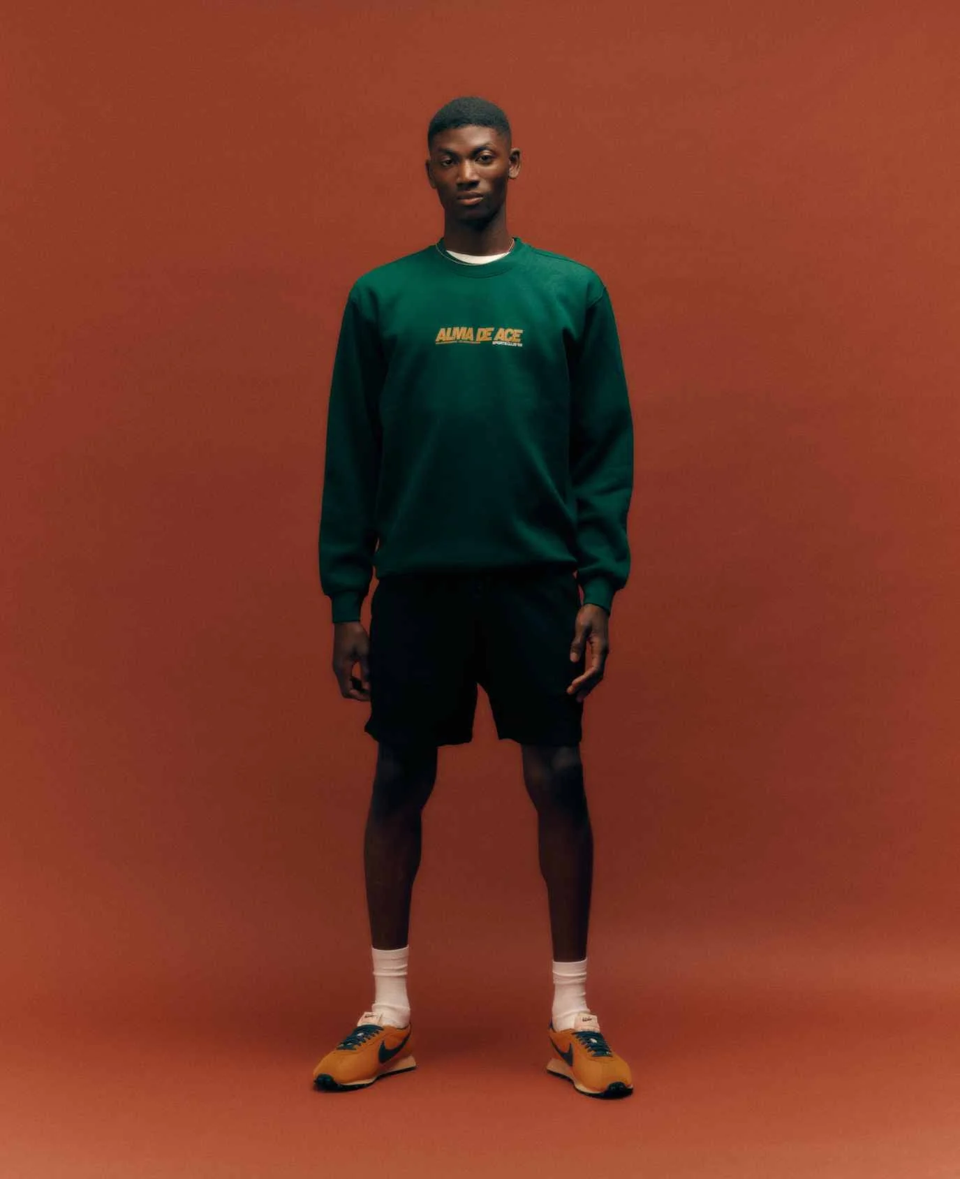 Alma De Ace Sports Club 92 Green Sweatshirt - Image 5