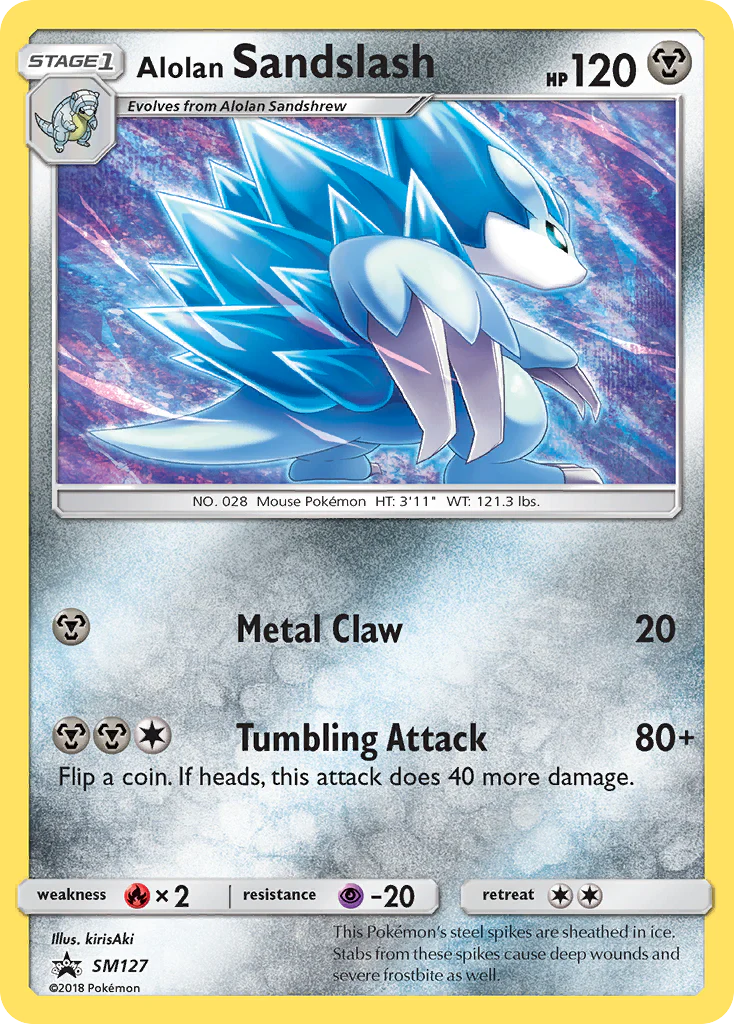 Alolan Sandslash - SM127 - Promo [smp-SM127] [Non-Holo]