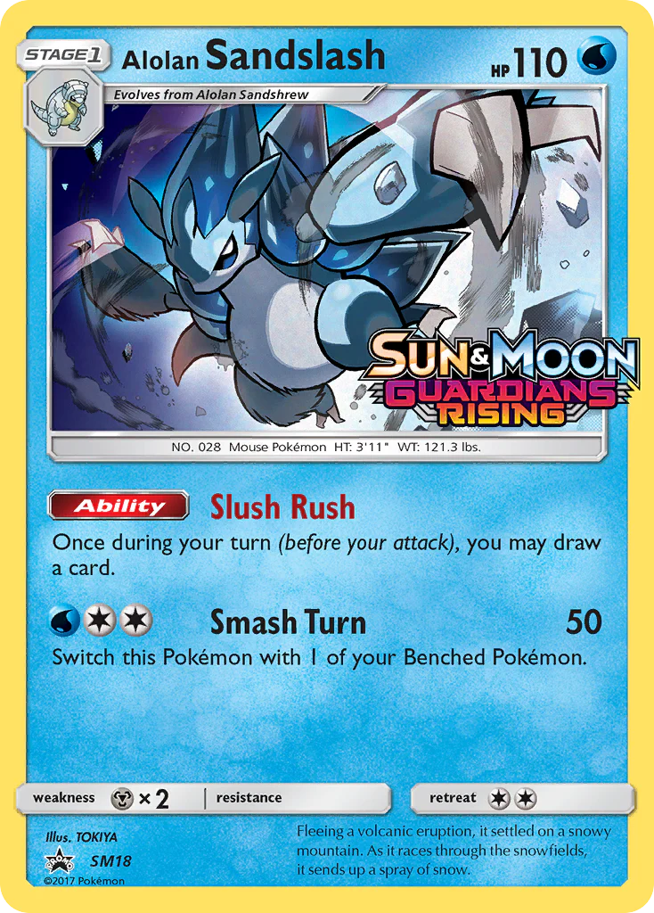 Alolan Sandslash - SM18 - Staff Promo [smp-SM18] [Holo]