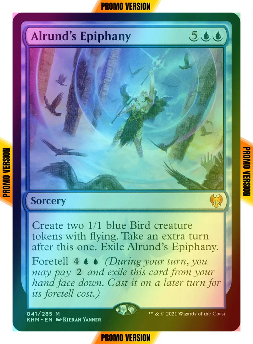 Alrund's Epiphany [Promo Pack] [41p] [Kaldheim Promos] [Foil]