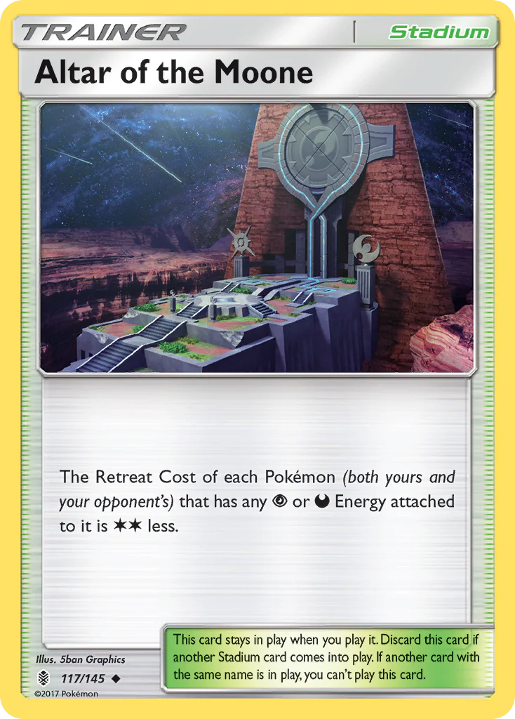 Altar of the Moone - 117/145 - Uncommon [sm2-117] [Non-Holo]