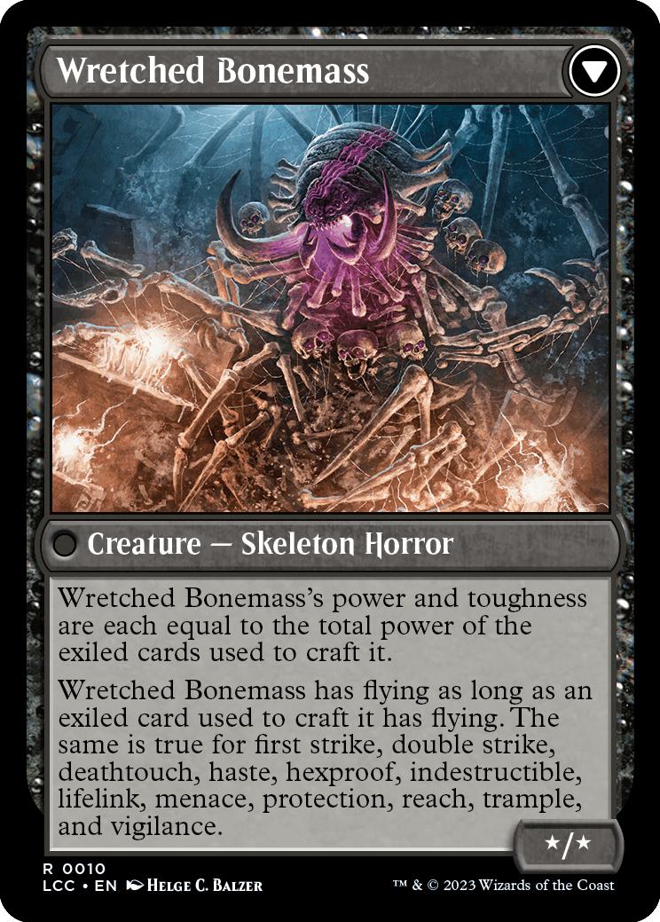 Altar of the Wretched // Wretched Bonemass [10] [The Lost Caverns of Ixalan: Commander] [Non-Foil] - Image 2