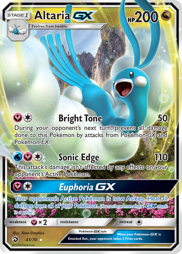 Altaria-GX - 41/70 - Rare Holo GX [sm75-41] [Ultra]