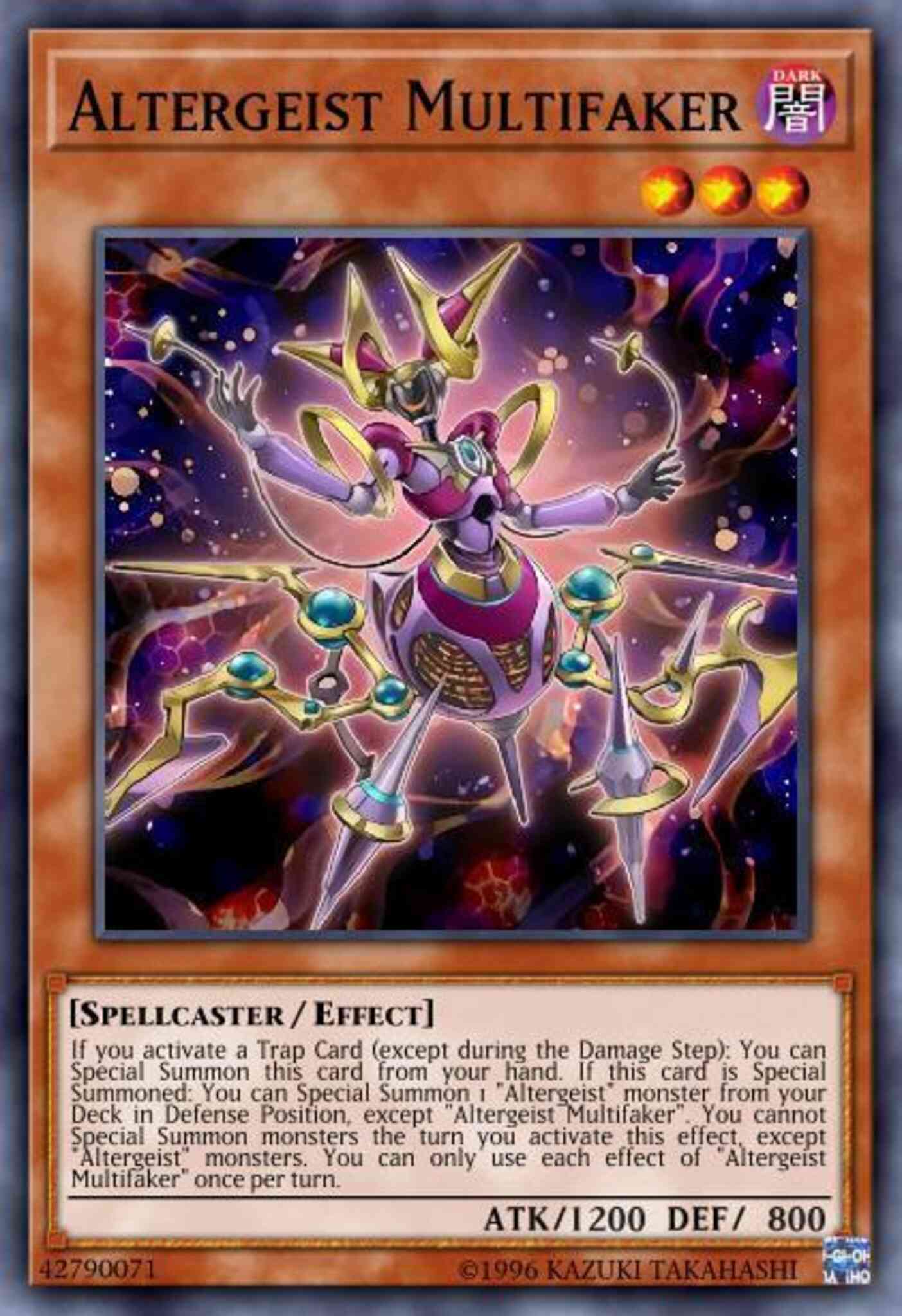 Altergeist Multifaker - FLOD-EN014 - Ultra Rare - 1st Edition