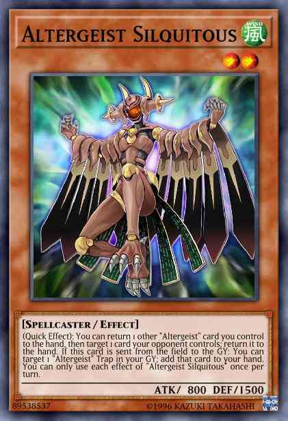 Altergeist Silquitous - SP18-EN030 - Common - 1st Edition