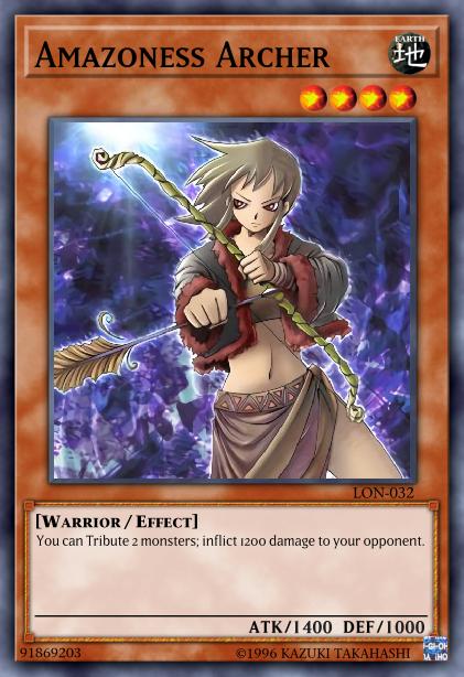 Amazoness Archer - LON-032 - Common - 1st Edition