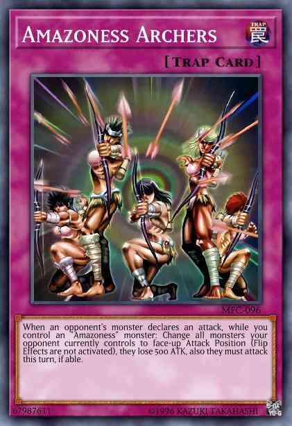 Amazoness Archers - MFC-096 - Super Rare - 1st Edition