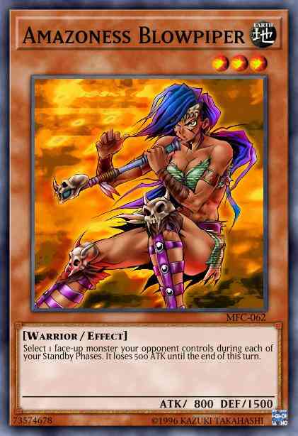 Amazoness Blowpiper - MFC-062 - Common - 1st Edition