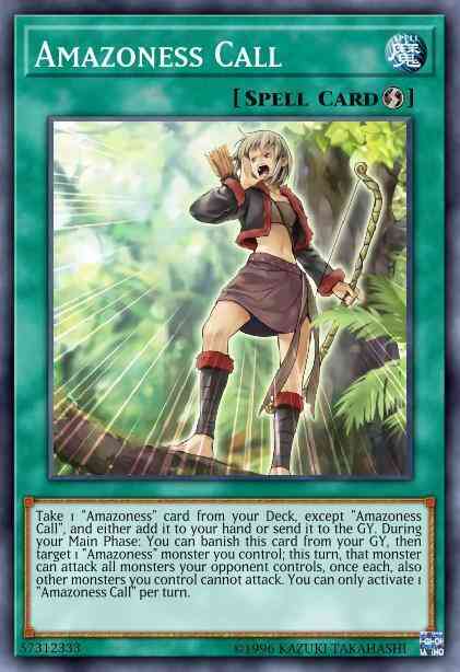 Amazoness Call - LEDU-EN010 - Rare - 1st Edition