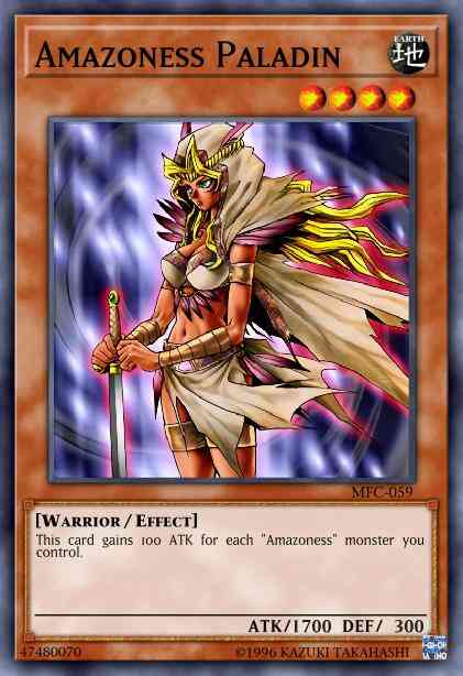 Amazoness Paladin - MFC-059 - Common - 1st Edition