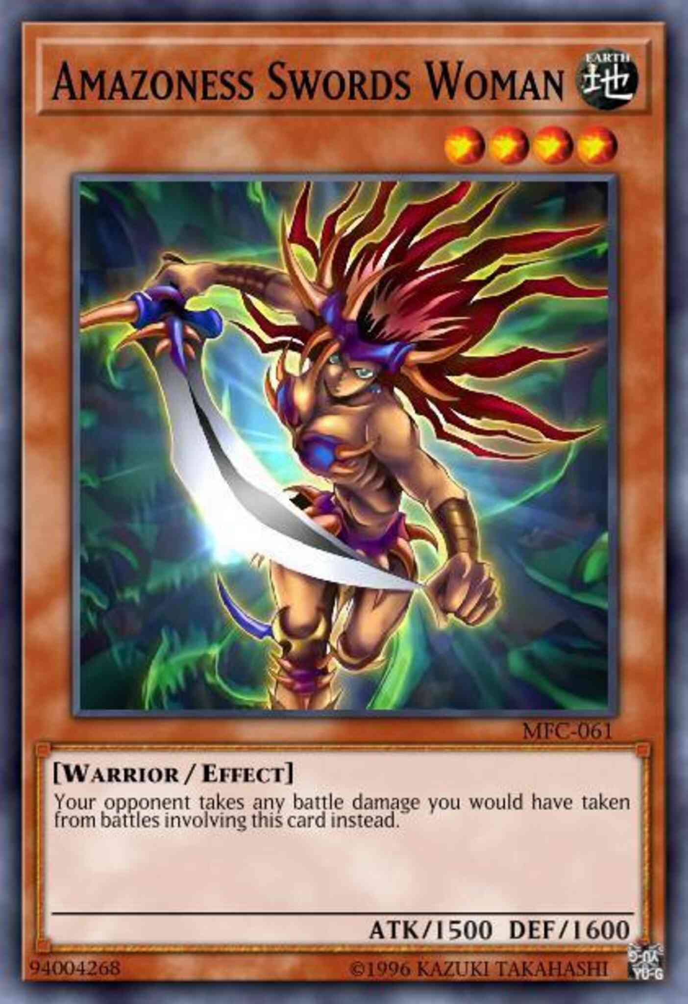 Amazoness Swords Woman - DR1-EN116 - Super Rare - Unlimited