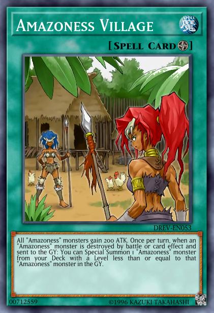 Amazoness Village - LEDU-EN014 - Common - 1st Edition
