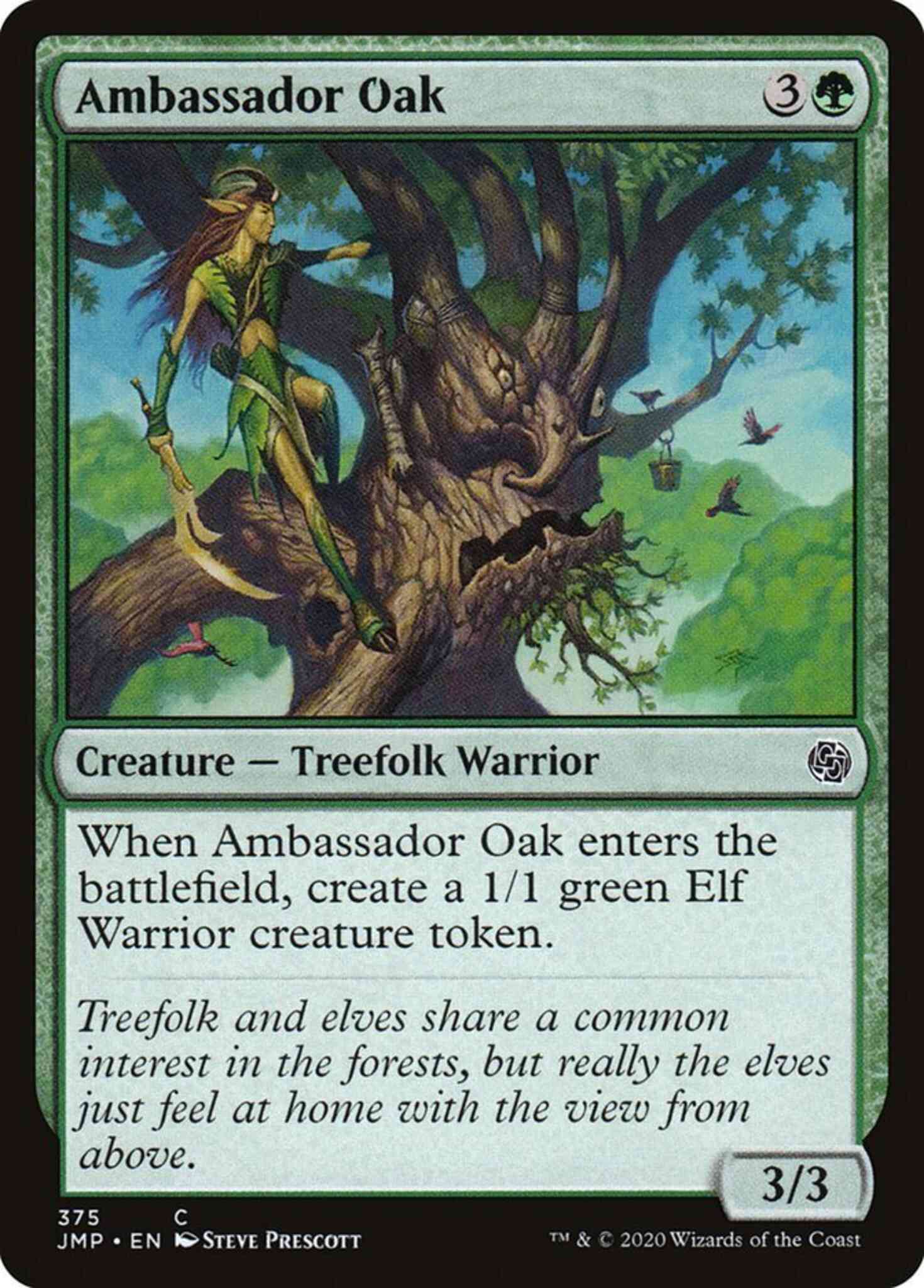 Ambassador Oak [375] [Jumpstart] [Non-Foil]