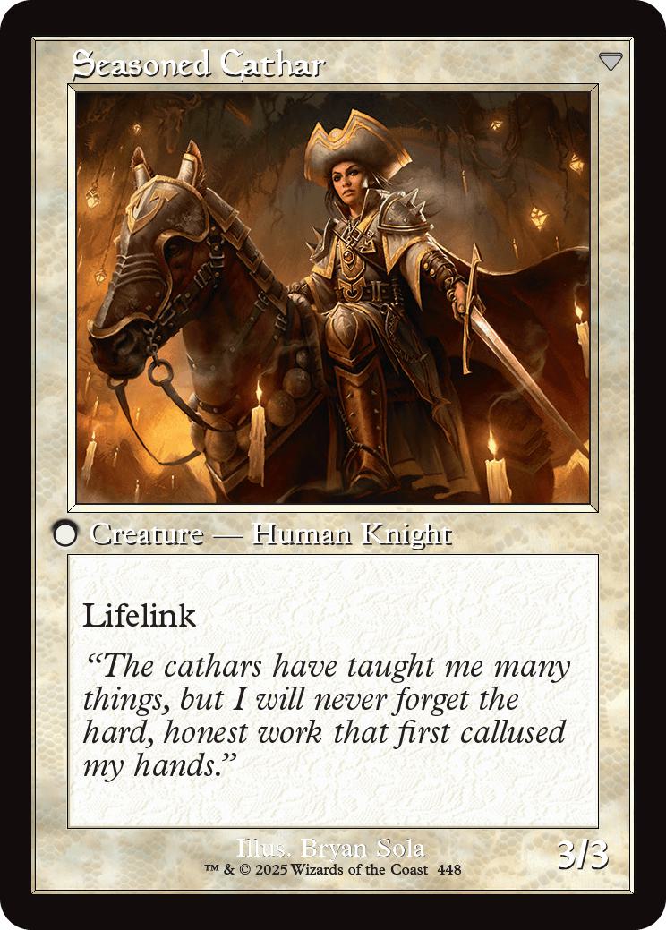 Ambitious Farmhand // Seasoned Cathar [448] [Retro Frame] [Innistrad Remastered] [Non-Foil] - Image 2