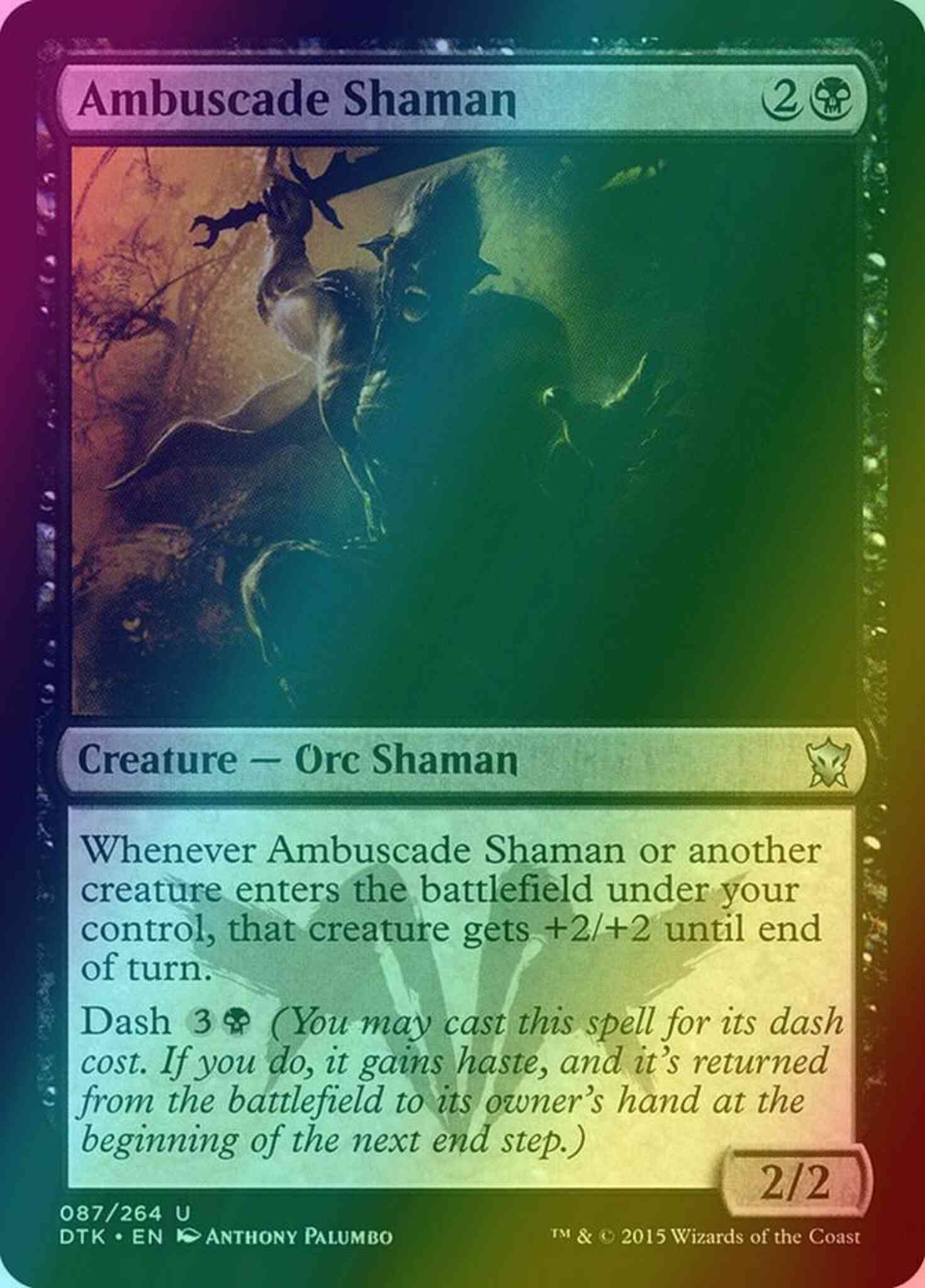 Ambuscade Shaman [87] [Dragons Of Tarkir] [Foil]