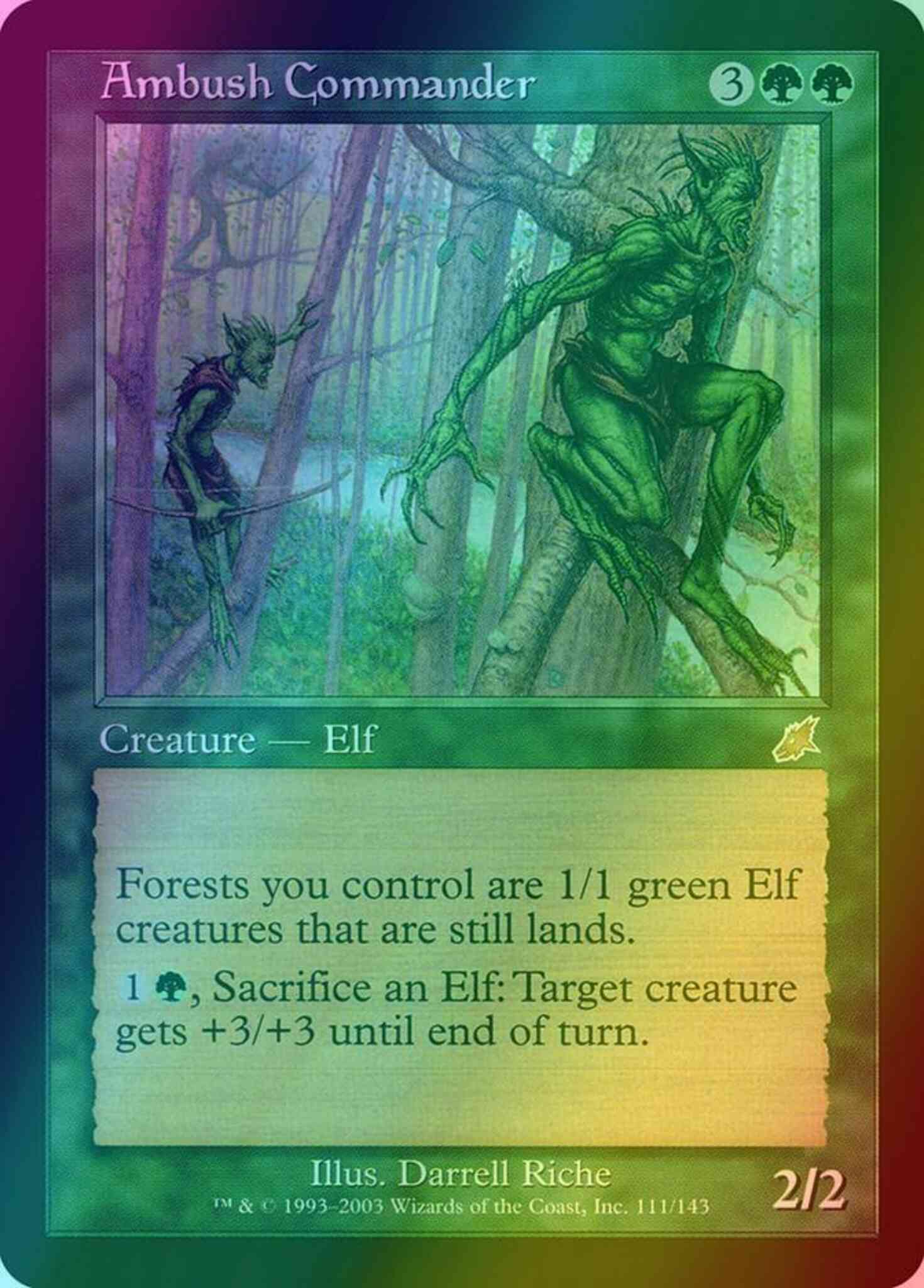 Ambush Commander [111] [Scourge] [Foil]