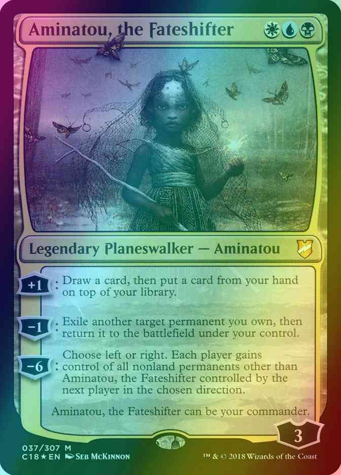 Aminatou, the Fateshifter [37] [Commander 2018] [Foil]