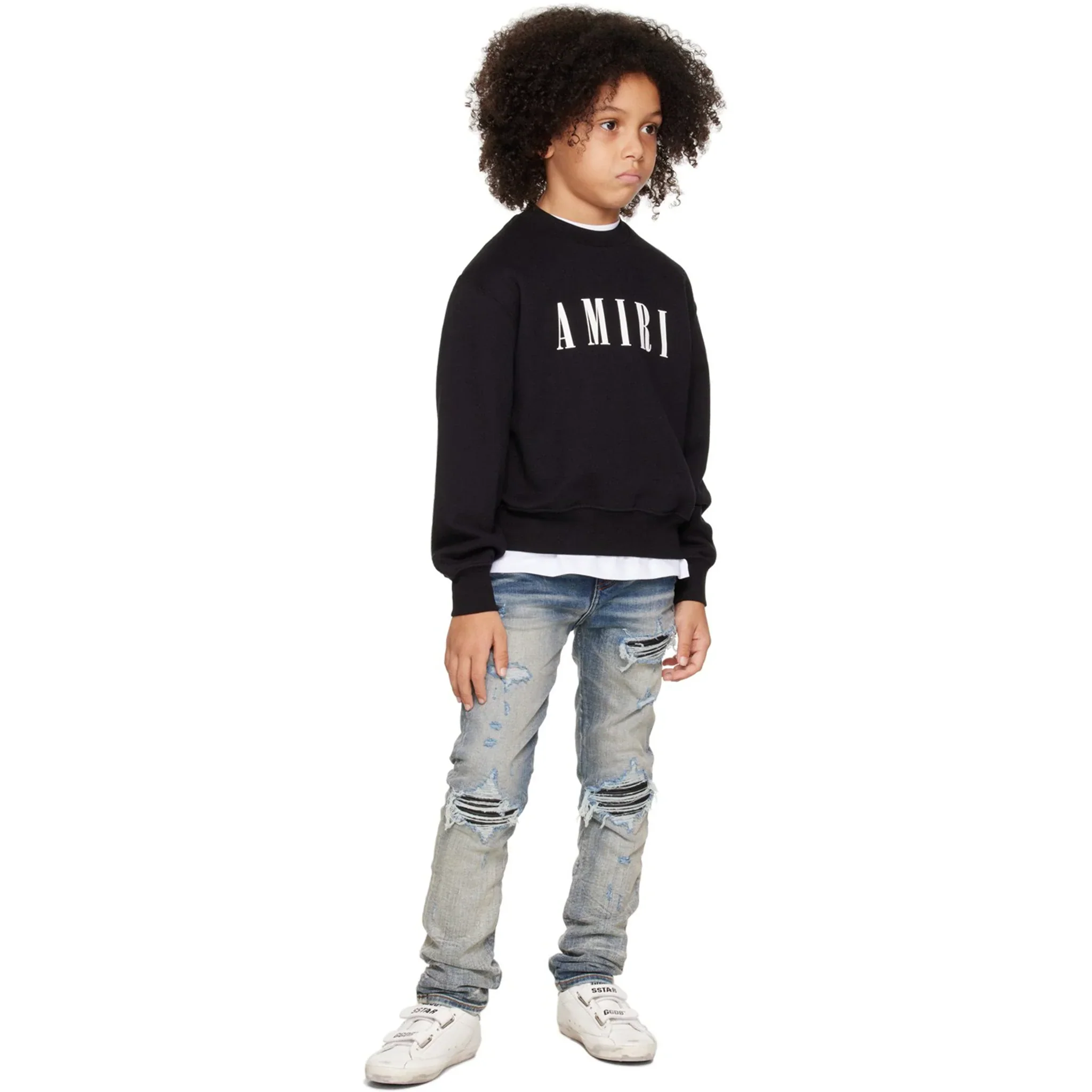 Amiri Kids MX1 Clay Indigo Jeans - Image 5