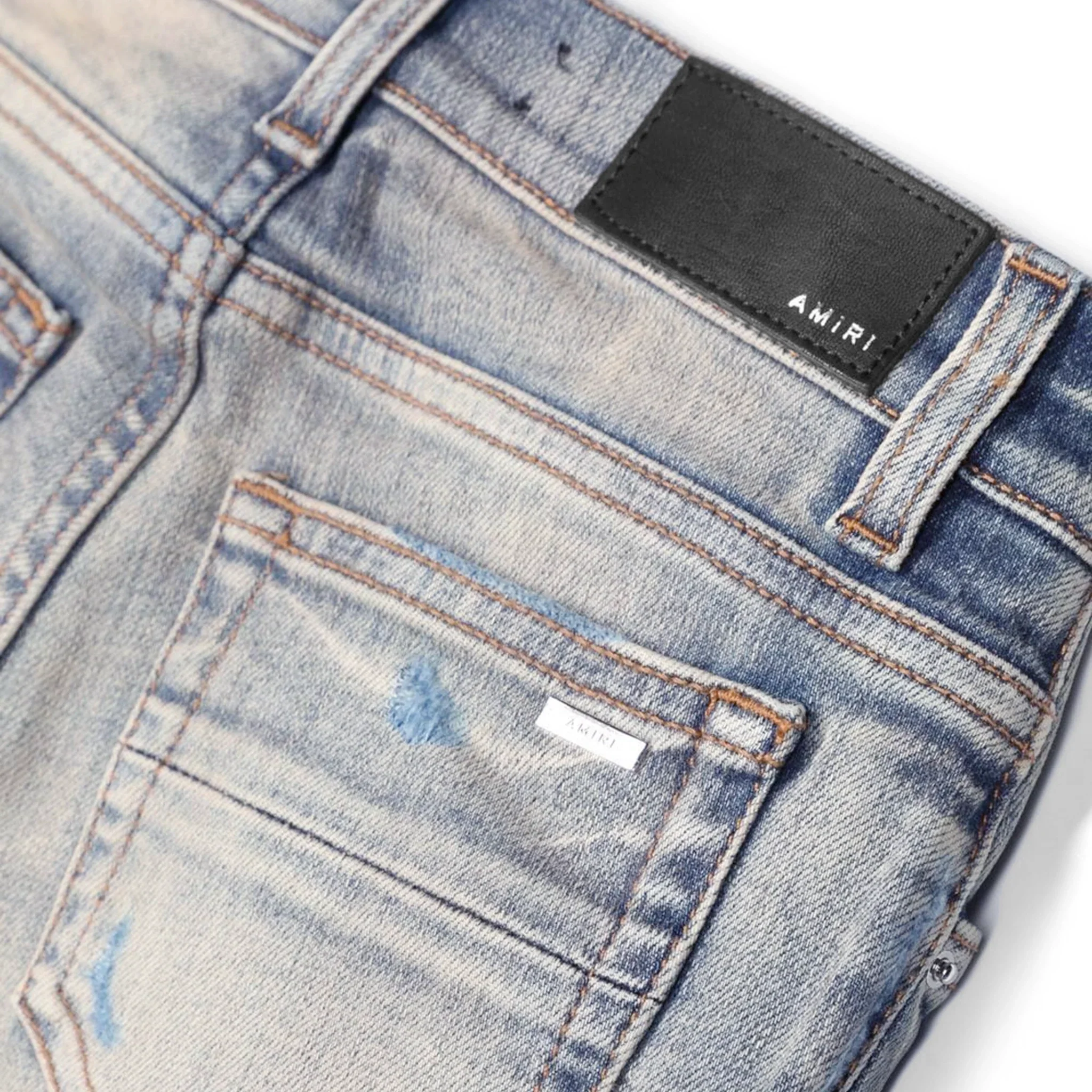 Amiri Kids MX1 Clay Indigo Jeans - Image 7