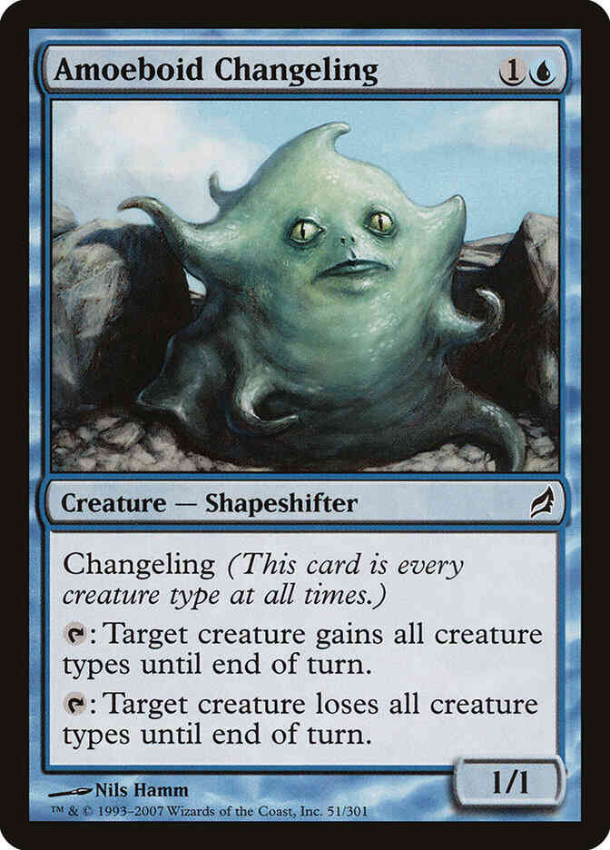 Amoeboid Changeling [51] [Lorwyn] [Non-Foil]