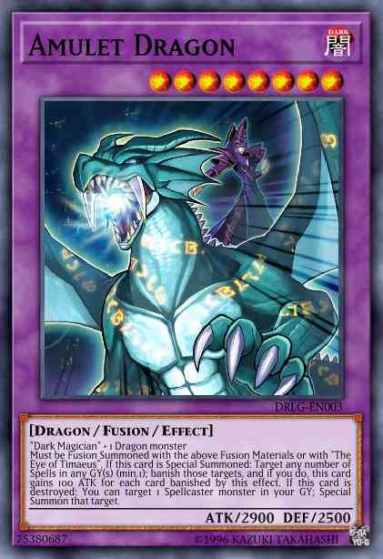 Amulet Dragon - DRLG-EN003 - Secret Rare - Unlimited