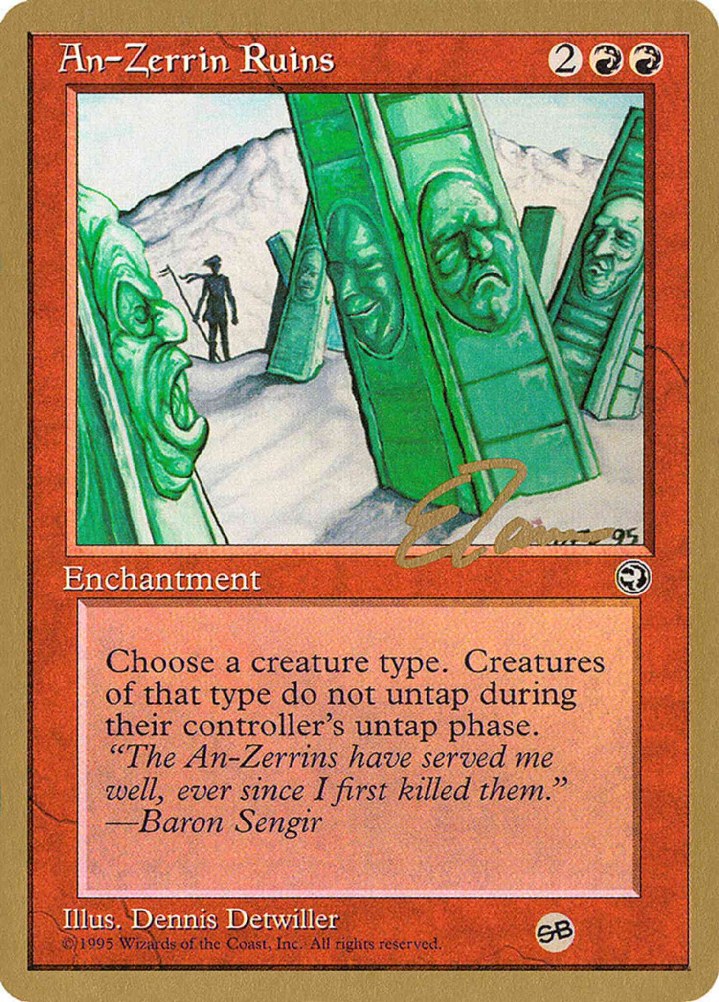 An-Zerrin Ruins [et48sb] [Pro Tour Collector Set] [Non-Foil]