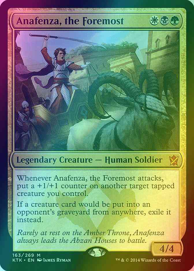 Anafenza, the Foremost [163] [Khans Of Tarkir] [Foil]