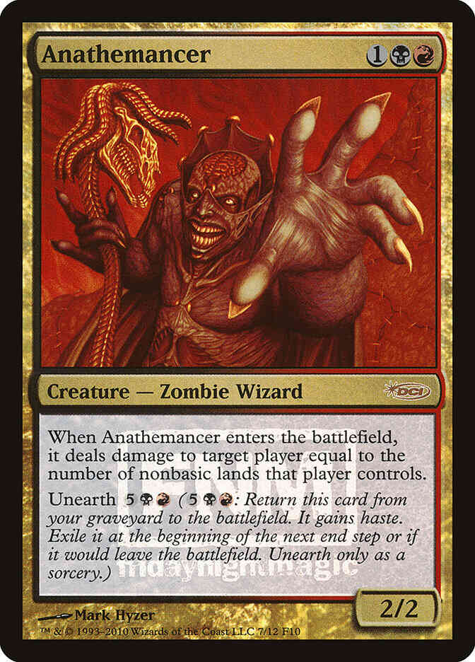 Anathemancer [7] [Friday Night Magic 2010] [Foil]