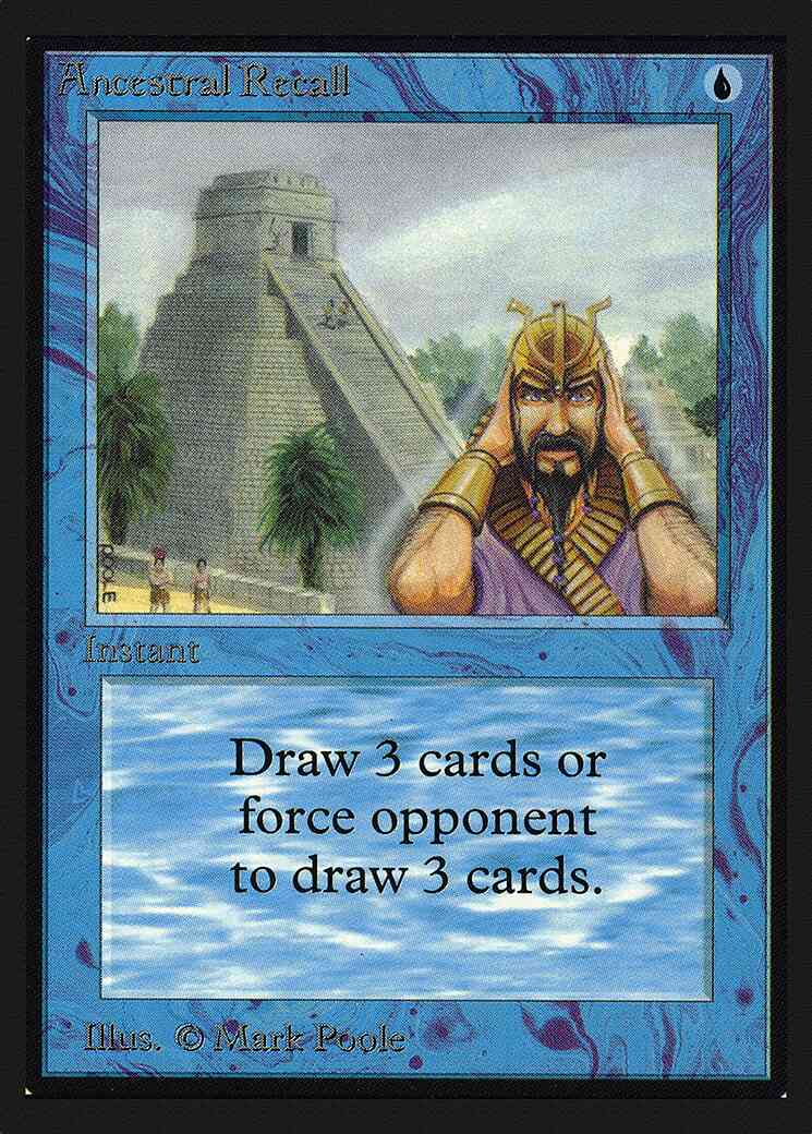 Ancestral Recall [48] [Intl Collectors Edition] [Non-Foil]