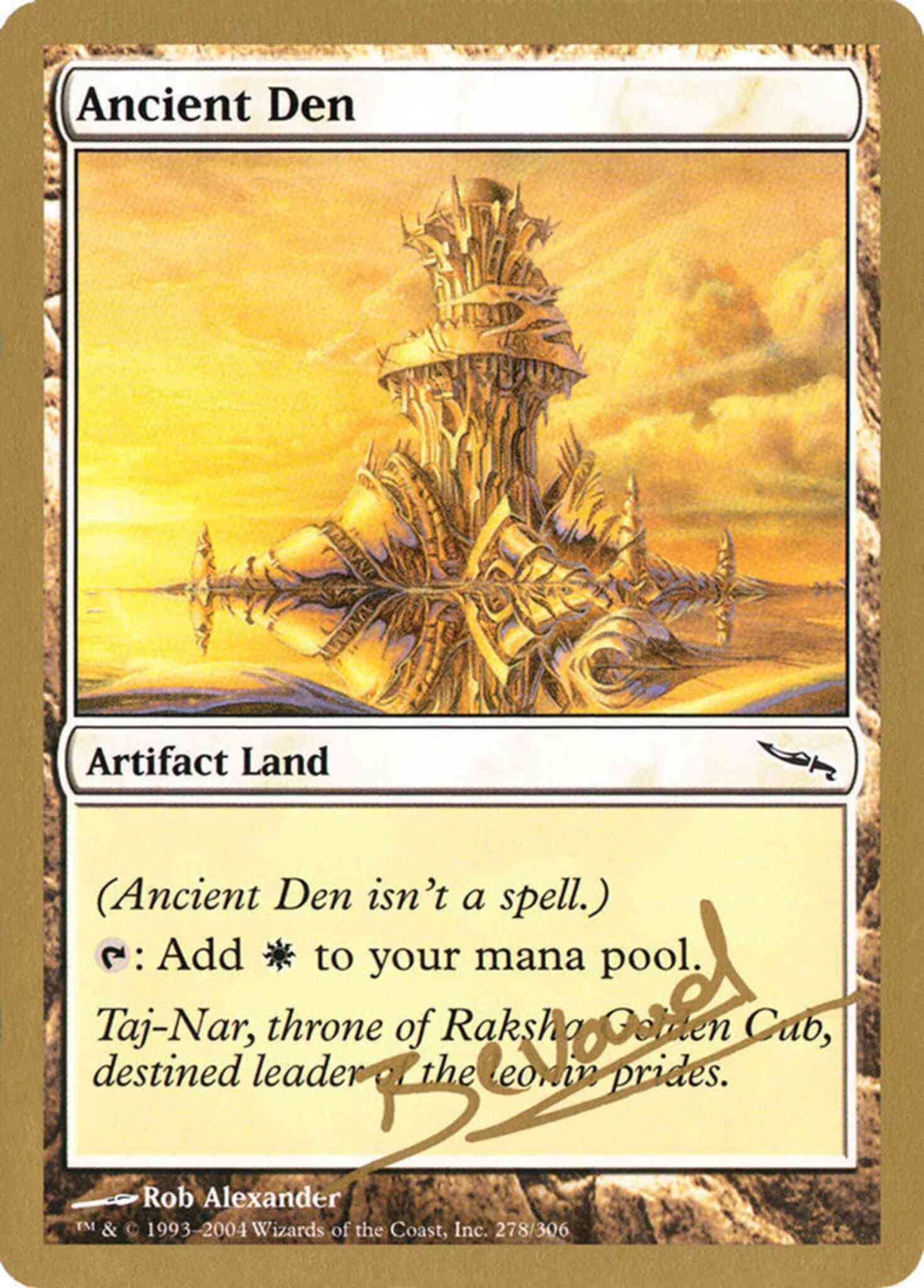 Ancient Den [mb278] [World Championship Decks 2004] [Non-Foil]