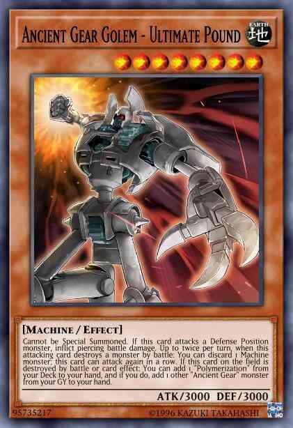 Ancient Gear Golem - Ultimate Pound - COTD-EN099 - Common - Unlimited